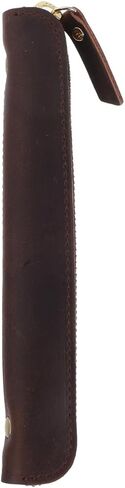 Vintage Leather Pen Organizer - Single Pen Case Holder for Fountain Pens & Pencil in Saudi Arabia