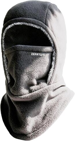 3 in 1 Hat with Scarf and Mask,Winter Windproof Sherpa Lined Hood Ski Mask,Convertible Balaclava Face Cover Hat Cap Scarf in Saudi Arabia