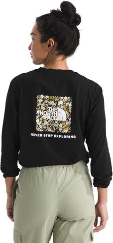 The North Face Womens Evolution Floral Box NSE Long Sleeve Tee in Saudi Arabia