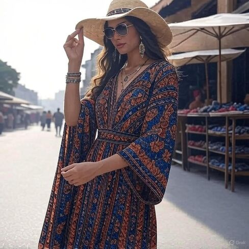 سوار أوبال النار الأزرق للنساء - سوار من الفضة الإسترليني قابل للتعديل، ترصيع أوبال صناعي، هدية مجوهرات بوهو in Kuwait
