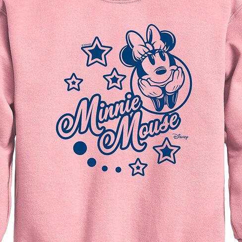 Disney - Minnie Mouse Stars - Toddler & Youth Crewneck Fleece Sweatshirt in Saudi Arabia