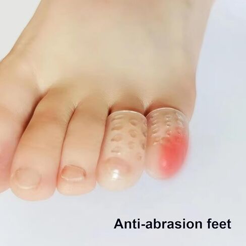 Silicone Toe Caps for Blister Prevention and Anti-Friction Protection - Breathable Gel Toe Sleeves for Foot Care in Saudi Arabia