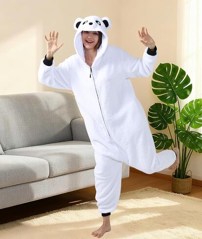 Lifeye للجنسين الدب منامة زي الهالوين تأثيري الحيوان Homewear ملابس خاصة الرجال النساء بذلة in Kuwait