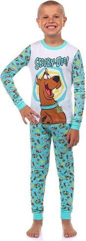 INTIMO Scooby Doo Boys' Pajamas 2-Piece Tight-Fit Lounge Sleep Set in Saudi Arabia