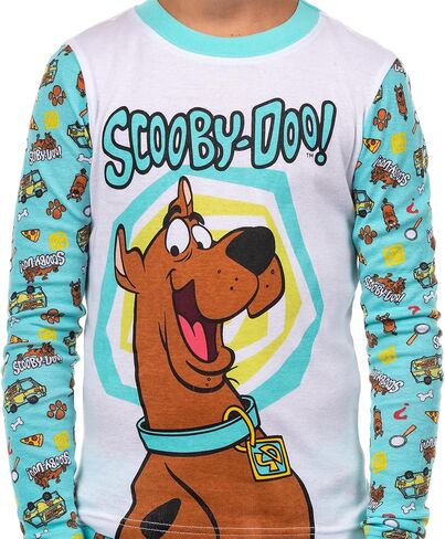 INTIMO Scooby Doo Boys' Pajamas 2-Piece Tight-Fit Lounge Sleep Set in Saudi Arabia