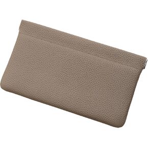 Genuine Leather Pocket Bag for Purse,Coin Purse Lipstick Phone Cosmetic Accessories Travel Pouch for Storage Waterproof Portable No Zipper Self-closing Wallet Women (Blue) in Saudi Arabia