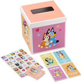 Hallmark Bluey Kids Birthday Card with Sound and Light (Happiest Day Ever) for Son, Daughter, Grandchild in Kuwait