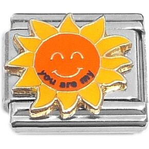 Big Sun You Are My Sunshine Italian Charm in Saudi Arabia