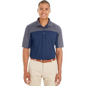 Ash City - قميص بولو Core 365 للرجال Balance Colorblock Performance Pique Polo (CE101) cl NVY/CRBN 849 l in Saudi Arabia