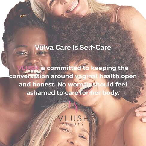 تحاميل مرطبة مهبلية من VLUSH - ترطيب عميق مع حمض الهيالورونيك لجفاف المهبل ودعم انقطاع الطمث والراحة اليومية، مصنوعة في منشأة مسجلة لدى إدارة الغذاء والدواء - خالية من الهرمونات (10 قطع) in Kuwait