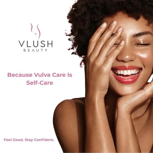 تحاميل مرطبة مهبلية من VLUSH - ترطيب عميق مع حمض الهيالورونيك لجفاف المهبل ودعم انقطاع الطمث والراحة اليومية، مصنوعة في منشأة مسجلة لدى إدارة الغذاء والدواء - خالية من الهرمونات (10 قطع) in Kuwait