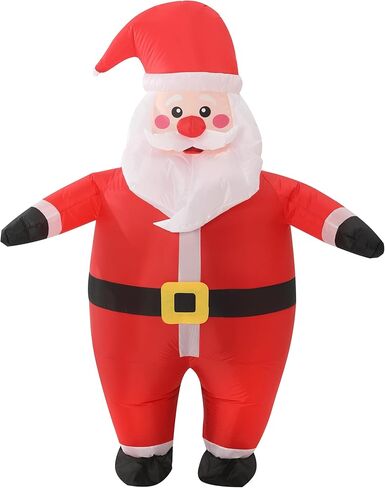 Blow Up Elf Inflatable Costume Inflatable Christmas Elf Costume Adult For Party Cosplay Halloween Christmas in Saudi Arabia