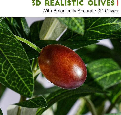 Large Faux Olive Tree Indoor Outdoor Realistic Floor Fake plantas artificiales Trees decorativas Grandes for Home Living Room Master Bedroom Office Porch Outside Patio arboles para decoracion in Saudi Arabia