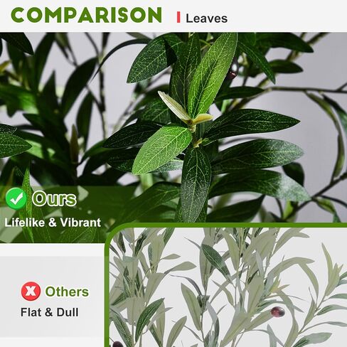 Large Faux Olive Tree Indoor Outdoor Realistic Floor Fake plantas artificiales Trees decorativas Grandes for Home Living Room Master Bedroom Office Porch Outside Patio arboles para decoracion in Saudi Arabia
