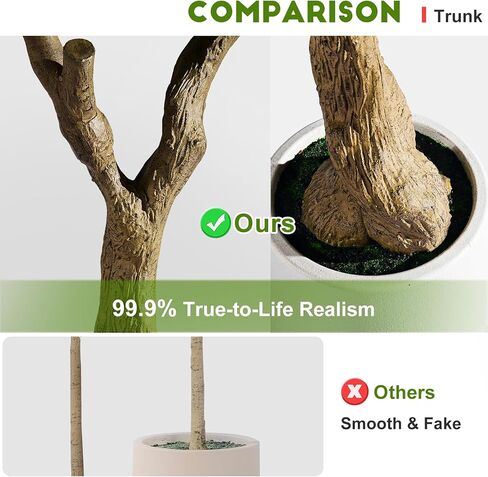 Large Faux Olive Tree Indoor Outdoor Realistic Floor Fake plantas artificiales Trees decorativas Grandes for Home Living Room Master Bedroom Office Porch Outside Patio arboles para decoracion in Saudi Arabia