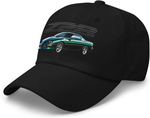 Fourth Gen Chevy Camaro Z28 Dad Hat – 90s Muscle Car Baseball Cap for Car Enthusiasts in Saudi Arabia