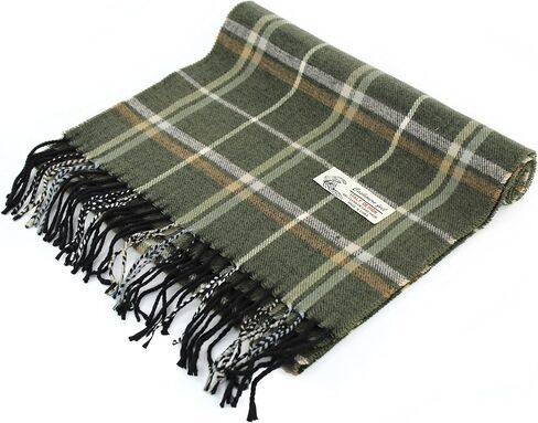 PASKMLNA Ultra-Soft Winter Scarf – Classic Style with Tassel Fringe for Men & Women in Saudi Arabia