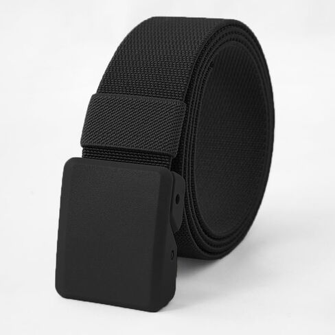 Nylon Belts Military Tactical Slide Plastic Buckle Belt Adjustable No Holes Canvas Web Belt Outdoor for Men in Saudi Arabia