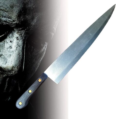 Halloween Michael Myers Knife Party Mask Supplies Halloween Horror Movie Cosplay Rubber Horror Props (No Blood) in Saudi Arabia