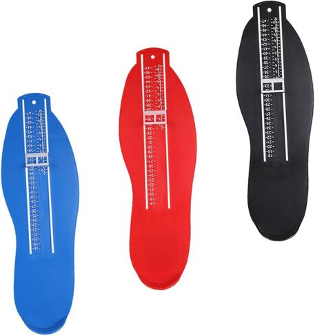 Veemoon Foot Measuring Device for Adults and Kids 3-Piece Shoe Size Measurer Accurate Foot Gauge Tool for Shoe Fitting and Shopping in Saudi Arabia