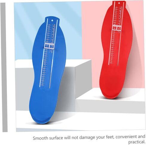 Veemoon Foot Measuring Device for Adults and Kids 3-Piece Shoe Size Measurer Accurate Foot Gauge Tool for Shoe Fitting and Shopping in Saudi Arabia