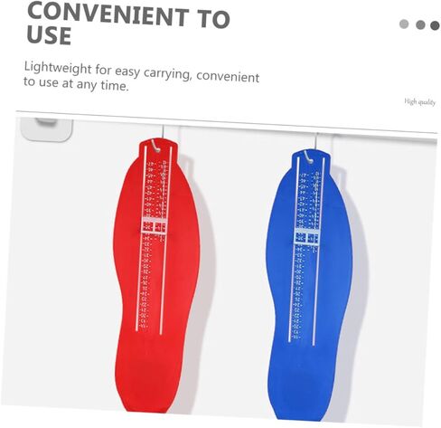 Veemoon Foot Measuring Device for Adults and Kids 3-Piece Shoe Size Measurer Accurate Foot Gauge Tool for Shoe Fitting and Shopping in Saudi Arabia