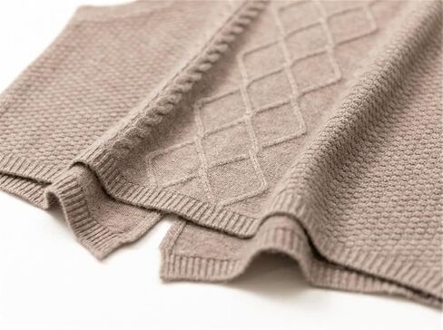 100% Cashmere Women's Solid Knitted Sweater Vest Short Sleeveless Pullover Sweater Slit Back (Beige L) in Saudi Arabia