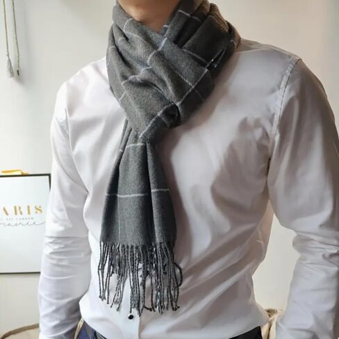 Ultra-Soft Cashmere Feel Scarf Winter Holiday Gift for Men & Women in Saudi Arabia