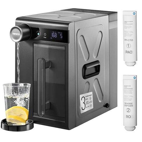 Reverse Osmosis Water Filter Countertop for Camping RV Home, Portable Water Purifier for Powerbank 35W & 110V AC, Auto Pumping Reverse Osmosis System, NSF/ANSI 42/58 Certified, BPA Free in Saudi Arabia
