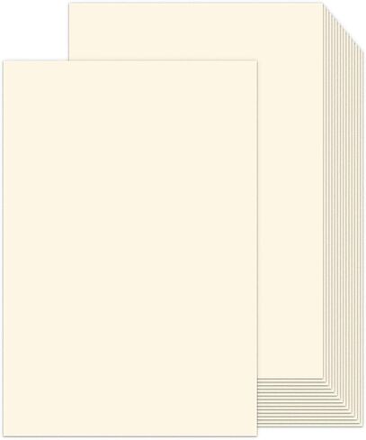 11x17 Cardstock White, 65lb Large Printable Cardstock Thick Paper 100 Sheets, Goefun Heavyweight Card stock Printer Paper for Arts and Crafts, Posters, Brochures, Menus, Cards, Covers in Kuwait