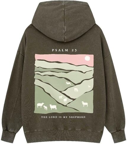 Graphic Hoodies for Men Women Unisex Washed Hoodie Oversized Sweatshirt Lord Shepherd in Saudi Arabia