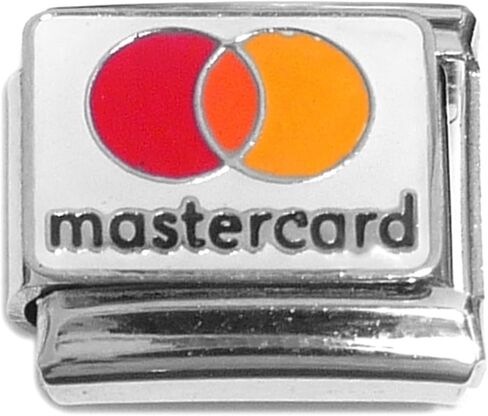 NewCharms MasterCard Logo Italian Charm in Saudi Arabia