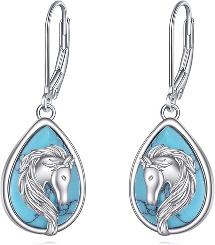 925 Sterling Silver Mermaid Tail Thraeder Earrings For Women Mermaid Dangle Earrings Mermaid Jewelry With Presents Box in Saudi Arabia
