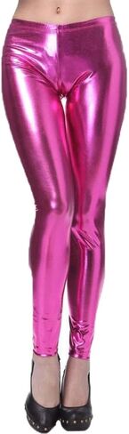 Dinamit Juniors Faux Leather Liquid Wet Look Leggings in Saudi Arabia