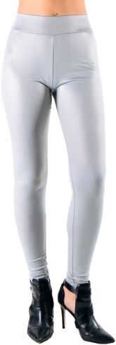 Dinamit Juniors Faux Leather Liquid Wet Look Leggings in Saudi Arabia