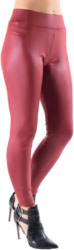 Dinamit Juniors Faux Leather Liquid Wet Look Leggings in Saudi Arabia