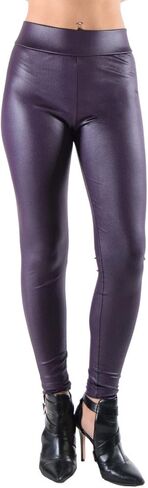 Dinamit Juniors Faux Leather Liquid Wet Look Leggings in Saudi Arabia