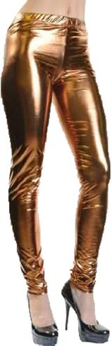 Dinamit Juniors Faux Leather Liquid Wet Look Leggings in Saudi Arabia