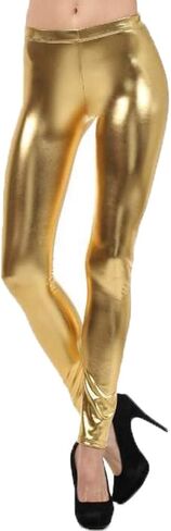 Dinamit Juniors Faux Leather Liquid Wet Look Leggings in Saudi Arabia
