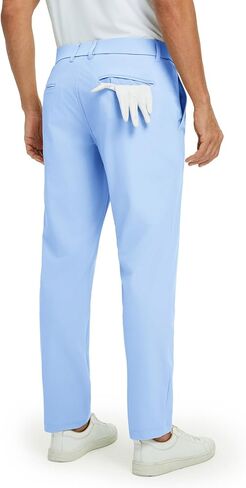 M MAELREG Mens Golf Pants Stretch 30"/32"/34" Classic Fit Quick Dry Lightweight Casual Dress Trousers with Pockets in Saudi Arabia