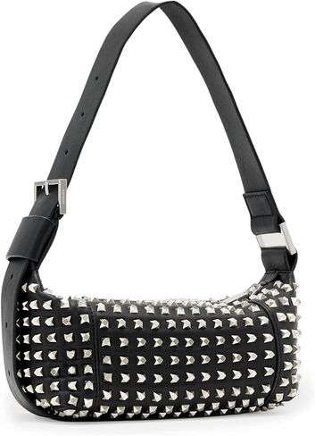 AllSaints Vega Emb Mini Shldr، أسود in Saudi Arabia