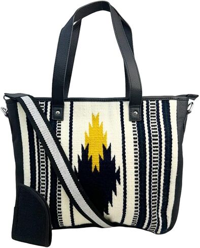 Myra Bag Concealed Carry Leather Western Shoulder Handbag - Aztec Boho Purse for Women in Saudi Arabia