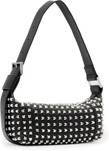 AllSaints Vega Emb Mini Shldr، أسود in Saudi Arabia