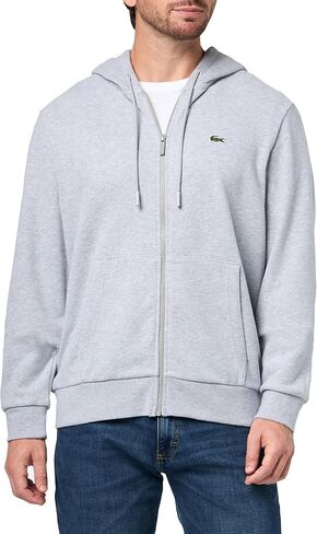Lacoste Men's Core Classic Fit Zipped Hoodie in Saudi Arabia