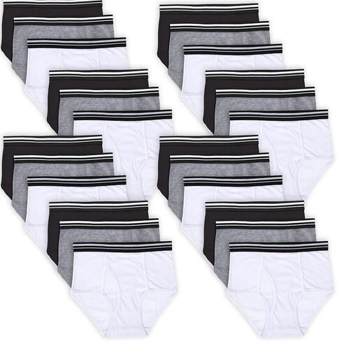 Trail maker Men’s Underwear Briefs Bulk,Cotton Polyester 50 Pack Underwear for Homeless,Disaster Relief,size S, M, L,XL in Saudi Arabia