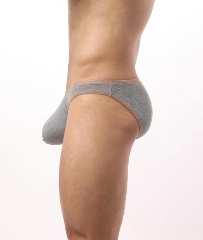 WINDAY Men's Briefs Modal Silk Low Rise Bikini Brief Soft Moisture Wicking Underwear in Saudi Arabia