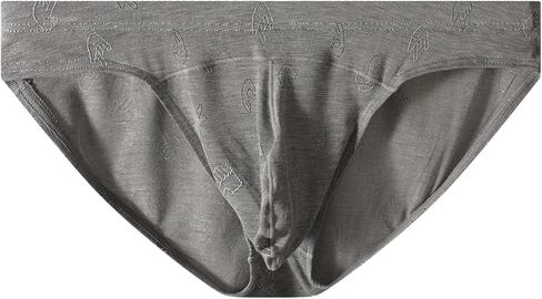 WINDAY Men's Briefs Modal Silk Low Rise Bikini Brief Soft Moisture Wicking Underwear in Saudi Arabia