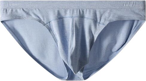 WINDAY Men's Briefs Modal Silk Low Rise Bikini Brief Soft Moisture Wicking Underwear in Saudi Arabia