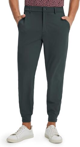 M MAELREG Men's Golf Pants Stretch Business Casual 4 Pockets Ankle Zip Lightweight Breathable Quick Dry Jogger Sweatpants in Saudi Arabia