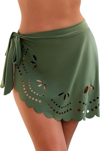 Blooming Jelly Womens Bathing Suit Coverups Cutout Beach Cover Up Sarong Skirt Swimwear 2025 Cover-Ups in Saudi Arabia